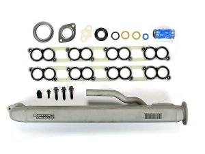 Ford F-250 EGR Cooler - Sinister Diesel - Square - `04-`07